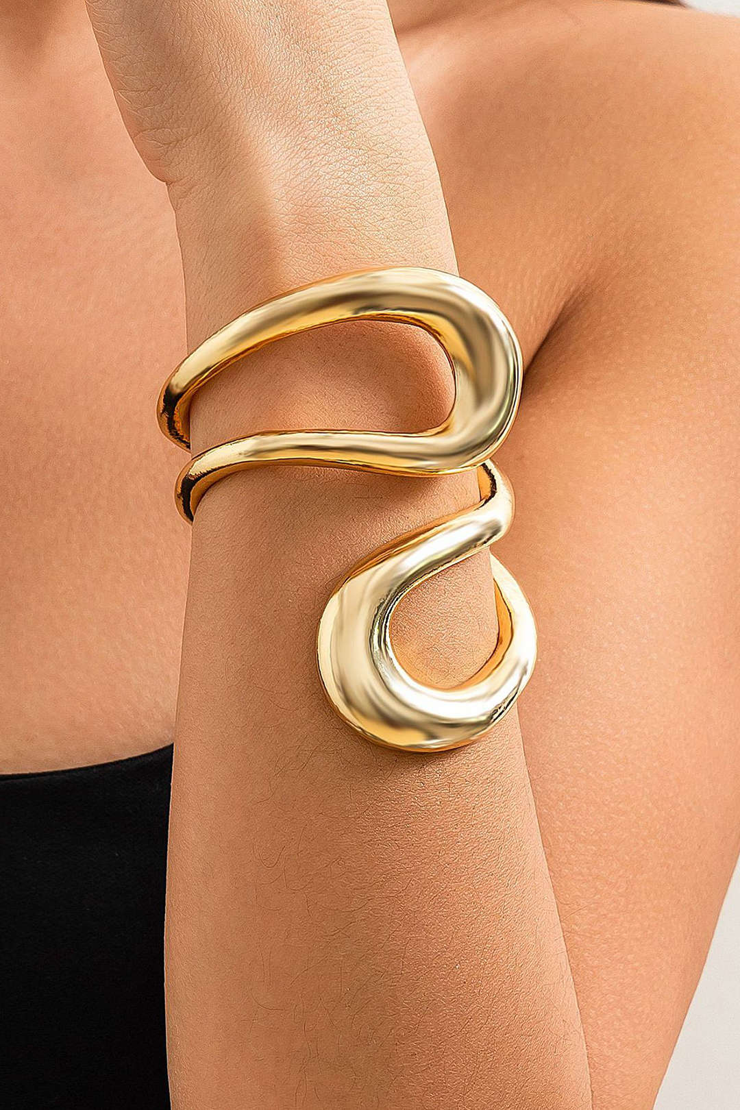 Cut-Out Asymmetrical Bracelet